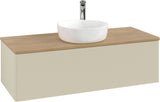 Villeroy & Boch Antao Waschbeckenunterschrank 1200 mm Anthrazit Matt Lack – Mit Auszug & Push-to-Open
