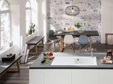 Villeroy & Boch Einbauspüle Subway Style 50 Weiß Alpin CeramicPlus 900 mm