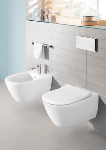 Villeroy & Boch WC-Sitz Subway 2.0 SlimSeat Duroplast Weiß Alpin mit SoftClosing