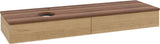 Villeroy & Boch Antao Waschtischunterschrank 1600 mm grau mit 2 Auszügen und Push-Open