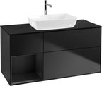schwarz / Mitteldichte Faserplatte (MDF) / F822P D