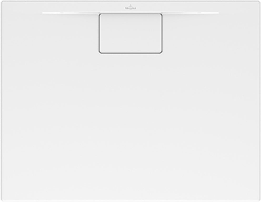 Villeroy & Boch Duschwanne Architectura 1000x800x15mm Rechteck Anthracite – Flacher Einbau, 90mm Ablauf