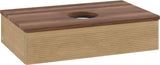 Villeroy & Boch Antao Waschbeckenunterschrank 800 mm Warm Walnut mit Auszugsbeleuchtung