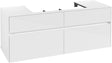 Villeroy & Boch Waschtischunterschrank Collaro C08800 1400 mm Glossy White mit 4 Auszügen