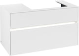 Villeroy & Boch Waschtischunterschrank Collaro C018 B0 1000 mm White Matt mit Beleuchtung und SoftClosing