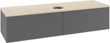 Villeroy & Boch Waschbeckenunterschrank Antao K36110 1600 mm Anthracite Matt Lacquer
