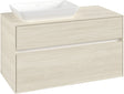 Villeroy & Boch Collaro Waschbeckenunterschrank C110 B0 White Oak 1000 mm mit LED-Beleuchtung
