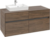 Villeroy & Boch Waschtischunterschrank Collaro C071 Arizona Oak 1200 mm mit 4 Auszügen