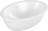 Villeroy & Boch Einbauwaschbecken Loop & Friends 4A62 Oval 570x410mm Weiß Alpin