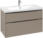 grau / volcano black / Taupe