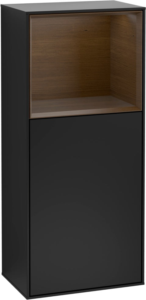 Villeroy & Boch Finion Seitenschrank G510GF, 418 mm, Glossy White Lacquer, mit Beleuchtung