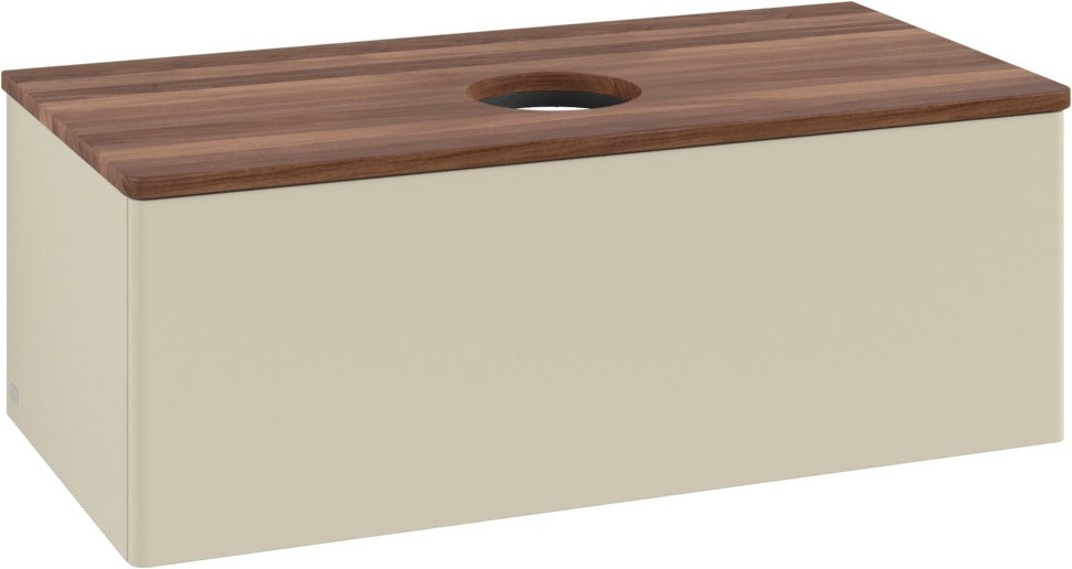 Villeroy & Boch Antao Waschtischunterschrank 1000 mm Anthracite Matt mit Push-to-open