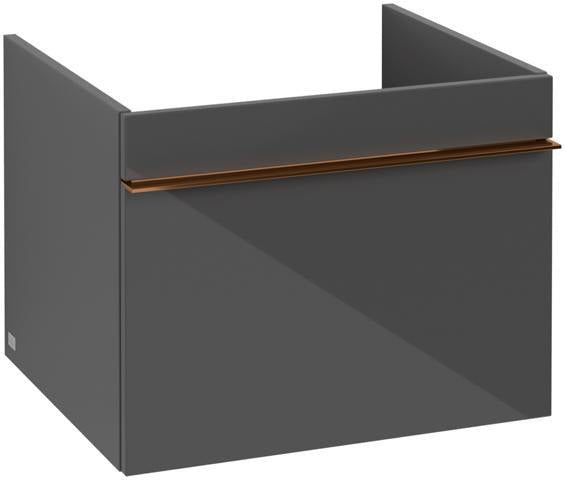 Villeroy & Boch Venticello Waschbeckenunterschrank 553 mm Glossy White – Wandhängend mit Auszug