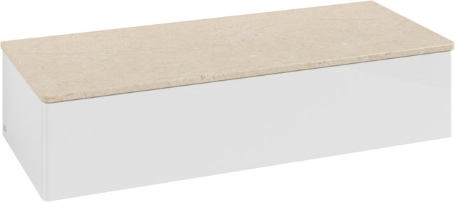 Villeroy & Boch Sideboard Antao L41003 – 1200 mm, Glossy White Lacquer, mit LED-Auszugsbeleuchtung