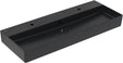 Villeroy & Boch Wandwaschbecken Memento 2.0 1200x470mm Pure Black CeramicPlus