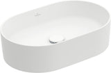 Villeroy & Boch Aufsatzwaschbecken Collaro 4A1956 560 x 360 mm Oval Weiß Alpin