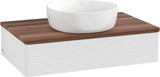 Villeroy & Boch Waschtischunterschrank Antao L08111 800 mm Glossy White mit LED-Auszugsbeleuchtung