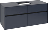 Villeroy & Boch Waschtischunterschrank Collaro C128 B0 1200 mm White Oak mit LED-Beleuchtung