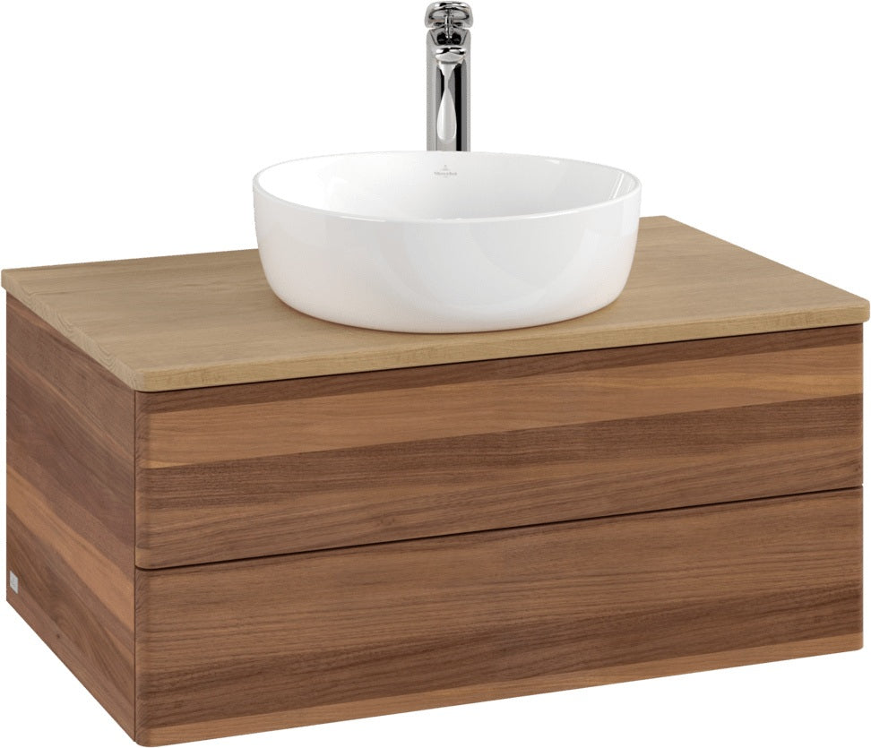 Villeroy & Boch Waschbeckenunterschrank Antao K19051 800 mm Warm Walnut