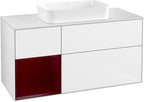 weiß / Mitteldichte Faserplatte (MDF) / G701H B 1200x603x501mm Glossy White