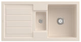 Villeroy & Boch Einbauspüle Flavia 60 Ivory CeramicPlus 1010x510mm