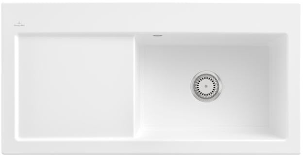 Villeroy & Boch Spüle SUBWAY 60 XL 1000x510mm Snow White CeramicPlus