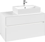 Villeroy & Boch Waschtischunterschrank Collaro C127 B0 1000 mm White Matt mit LED-Beleuchtung