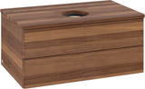 Villeroy & Boch Antao Waschtischunterschrank 800 mm Warm Walnut mit LED-Auszugsbeleuchtung