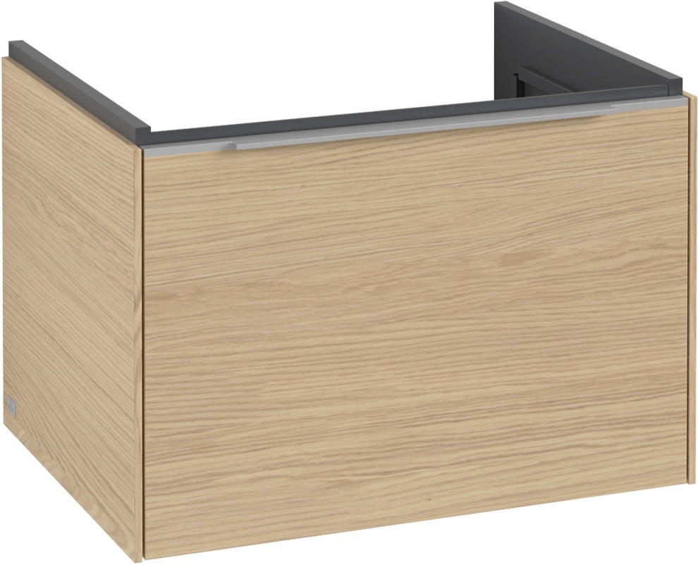 Villeroy & Boch Subway 3.0 Waschtischunterschrank C57500, 622 mm, Brilliant White, mit SoftClosing-Auszug