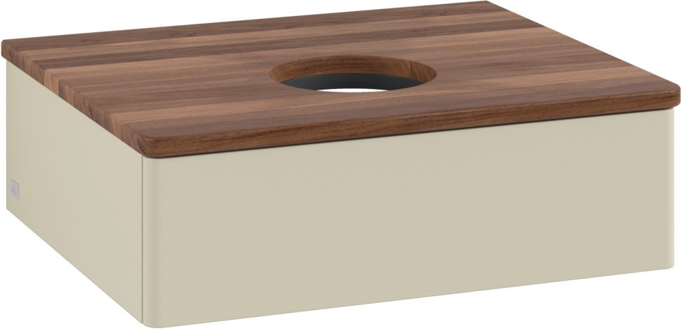 Villeroy & Boch Waschbeckenunterschrank Antao 600 mm Anthrazit Matt mit Auszug
