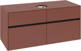 Villeroy & Boch Waschtischunterschrank Collaro C041 White Oak 1200 mm mit 4 Auszügen