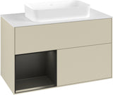 Villeroy & Boch Finion Waschtischunterschrank 1000 mm Glossy White Lacquer – mit LED-Beleuchtung & SoftClosing