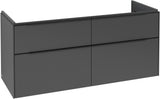 Villeroy & Boch Subway 3.0 Waschtischunterschrank 1272 mm Brilliant White mit 4 Auszügen