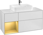 weiß / Mitteldichte Faserplatte (MDF) / G161H F 1200x603x501mm White Matt