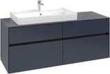 Villeroy & Boch Waschtischunterschrank Collaro C089 B0 1400 mm White Oak mit Beleuchtung und SoftClosing