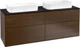 Villeroy & Boch Finion Waschtischunterschrank 1600 mm Glossy White Lacquer, 4 Auszüge, SoftClosing
