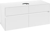 Villeroy & Boch Collaro Waschbeckenunterschrank 1200 mm White Matt mit 4 Auszügen