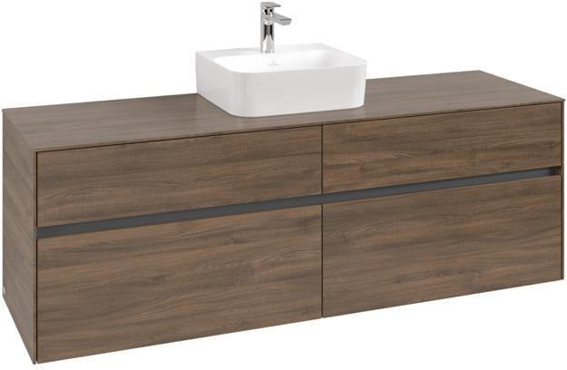 Villeroy & Boch Waschtischunterschrank Collaro C10400 1600 mm Arizona Oak mit 4 Auszügen