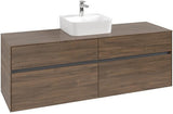 Villeroy & Boch Waschtischunterschrank Collaro C10400 1600 mm Arizona Oak mit 4 Auszügen