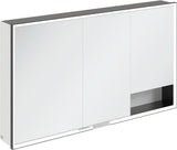 Villeroy & Boch Spiegelschrank My View+ B48110 1000 mm Graphite mit LED-Beleuchtung und SoftClosing
