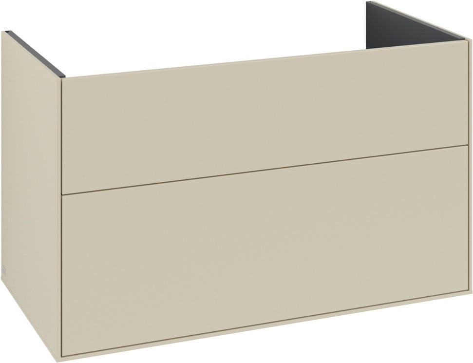 Villeroy & Boch Finion Waschbeckenunterschrank 996 mm Glossy White Lacquer mit LED-Beleuchtung