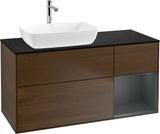 Villeroy & Boch Finion Waschtischunterschrank 1200 mm Glossy White mit Beleuchtung und SoftClosing