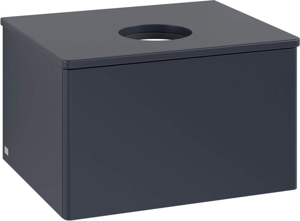 Villeroy & Boch Antao Waschbeckenunterschrank 600 mm Anthracite Matt Lacquer mit LED-Beleuchtung