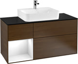 Villeroy & Boch Finion Waschbeckenunterschrank 1200 mm Glossy White mit Beleuchtung