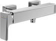 Villeroy & Boch Subway 3.0 Einhebel-Duscharmatur TVS11200100 – Eckig, Chrom, Wandmontage