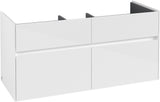 Villeroy & Boch Waschtischunterschrank Collaro C012 Glossy White 1154 mm mit 4 Auszügen