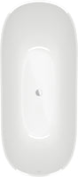 Villeroy & Boch Theano Freistehende Badewanne 1700x750mm Weiß Alpin Quaryl