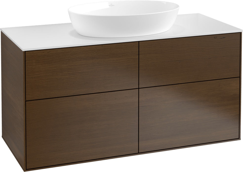 Villeroy & Boch Finion Waschbeckenunterschrank FA3200 1200 mm Glossy White Lacquer