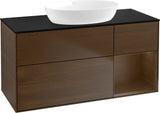 Villeroy & Boch Finion Waschtischunterschrank FA72GFGF 1200 mm Glossy White Lacquer mit LED-Beleuchtung