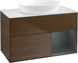 Villeroy & Boch Finion Waschtischunterschrank FA21GFGF 1000 mm Glossy White Lacquer